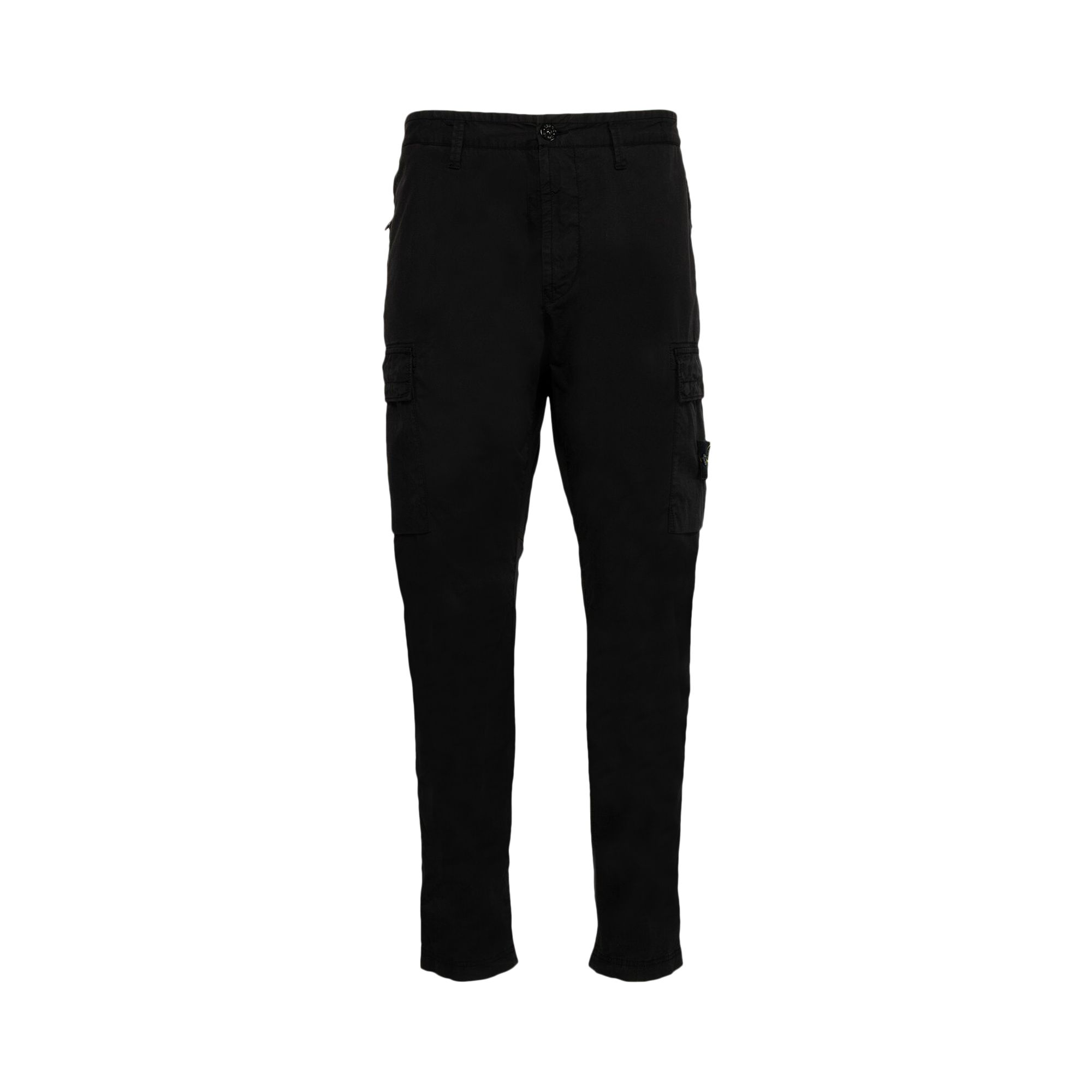 Pre-owned Stone Island Stretch Cargo Pants 'black'
