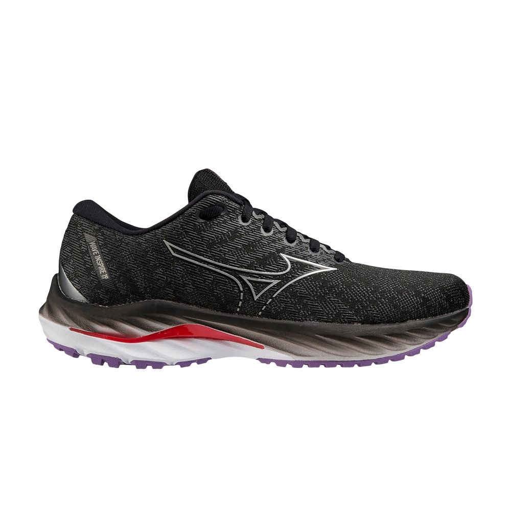 Mizuno Wmns Wave Inspire 19 'Black Bittersweet' | Women's Size 8 - 411398-9073