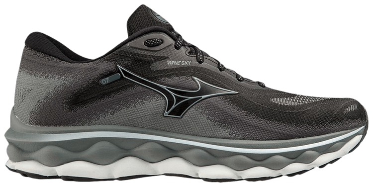 Mizuno Wave Sky 7 Black Glacial Ridge