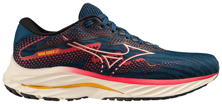 Mizuno Wave Rider 27 Blue Opal Papyrus