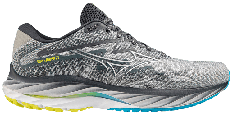 Mizuno Wave Rider 27 Pearl Blue White