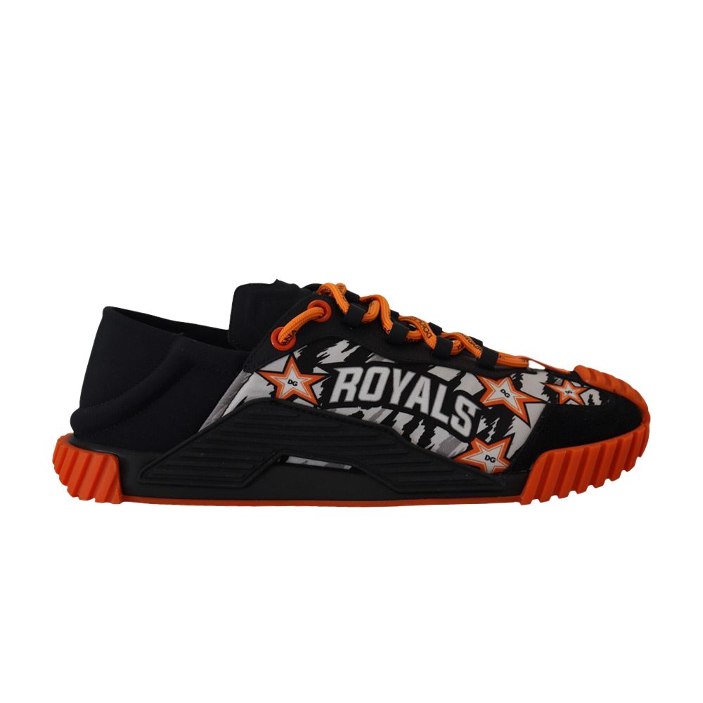Pre-owned Dolce & Gabbana Ns1 'tiger - Black Orange' | Men's Size 43.5