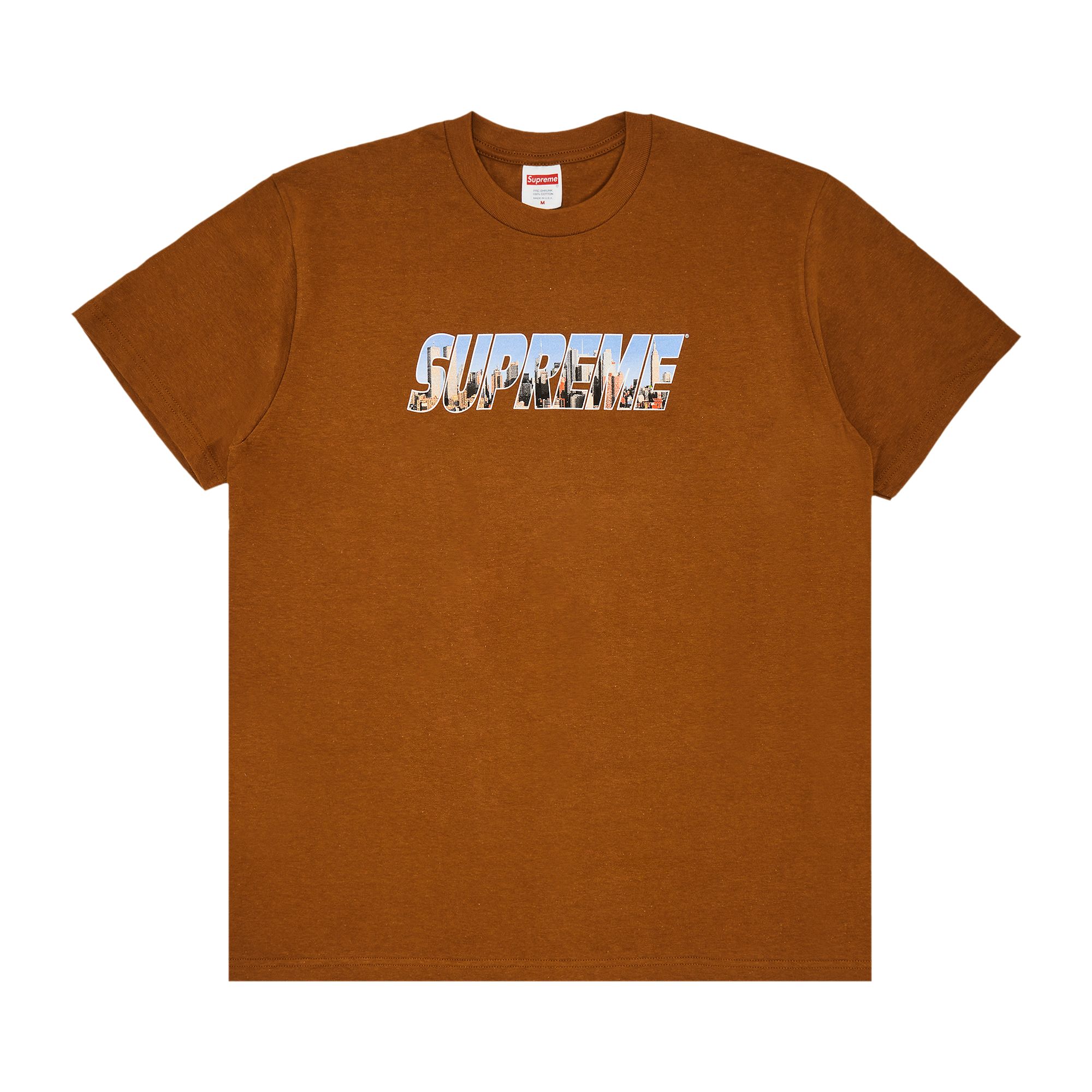 Supreme Gotham Tee 'Light Brown' | Men's Size M