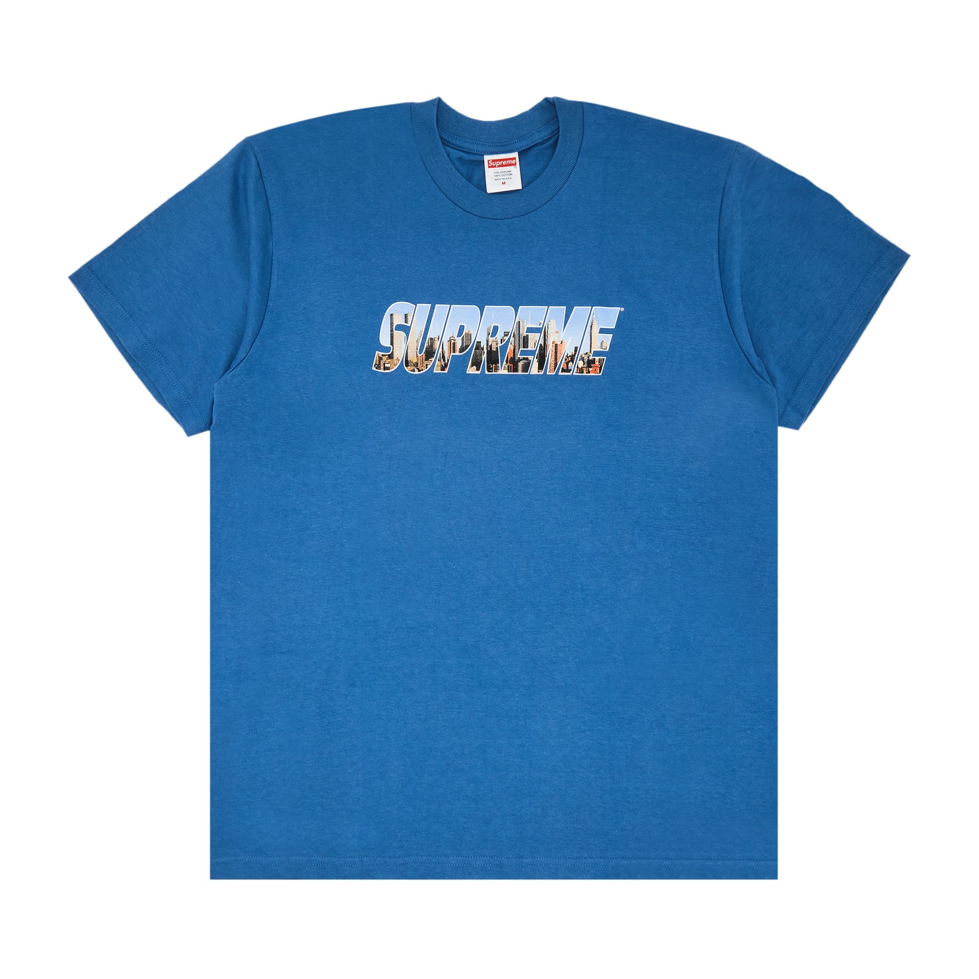 Supreme Gotham Tee 'Faded Blue' | Men's Size 2XL