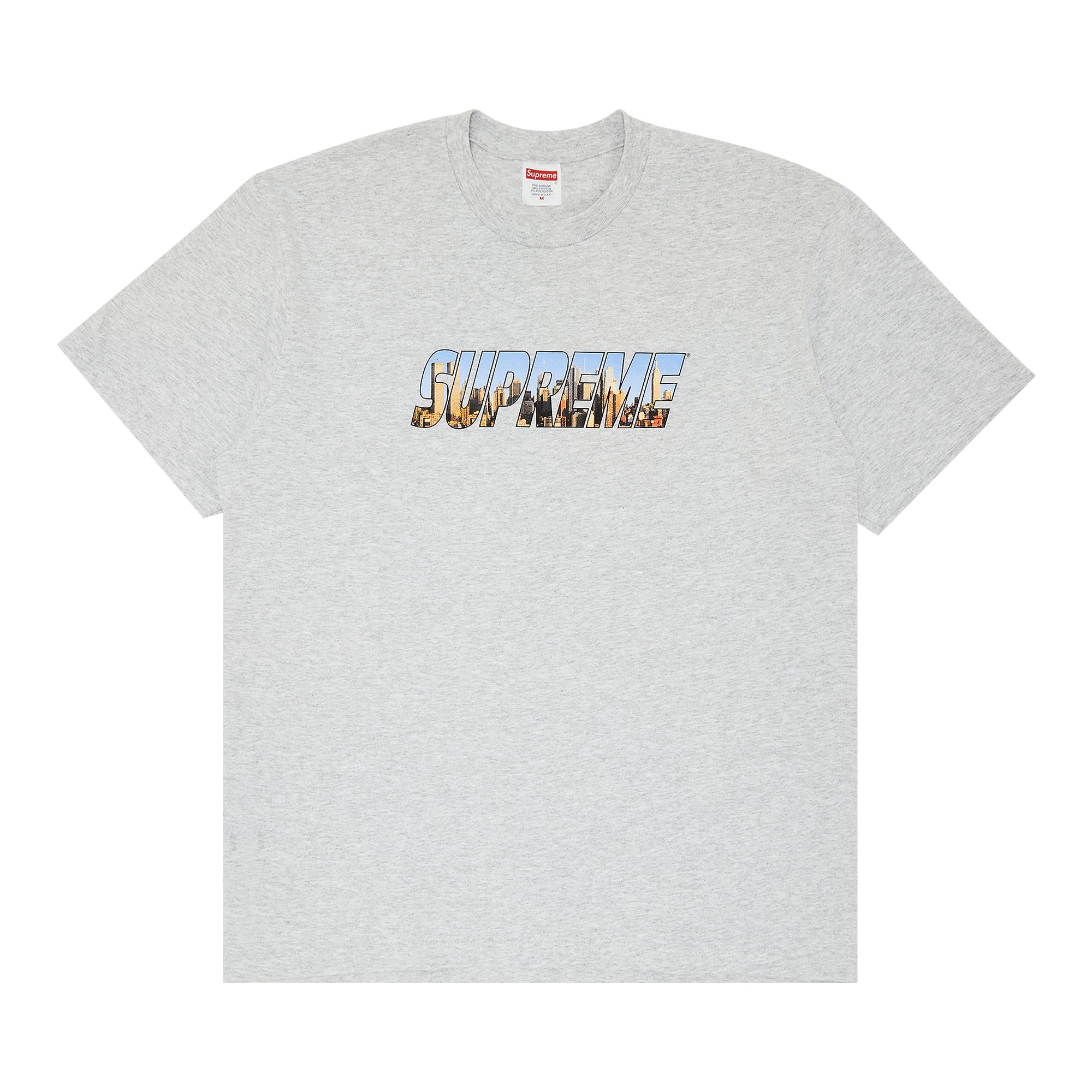 Supreme Gotham Tee 'Ash Grey' | Men's Size 2XL