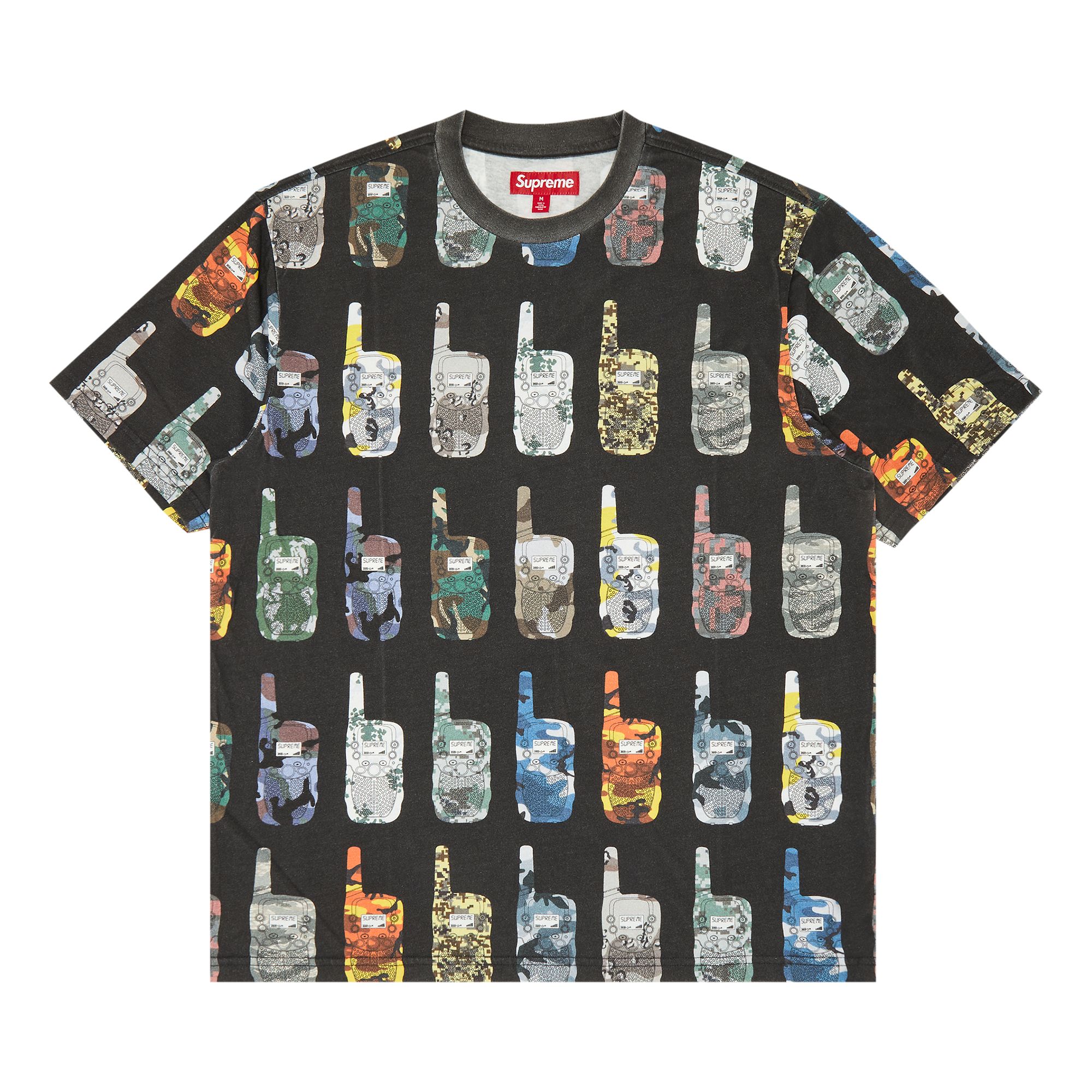 Supreme Walkie Talkie Short-Sleeve Top 'Black' | Men's Size M