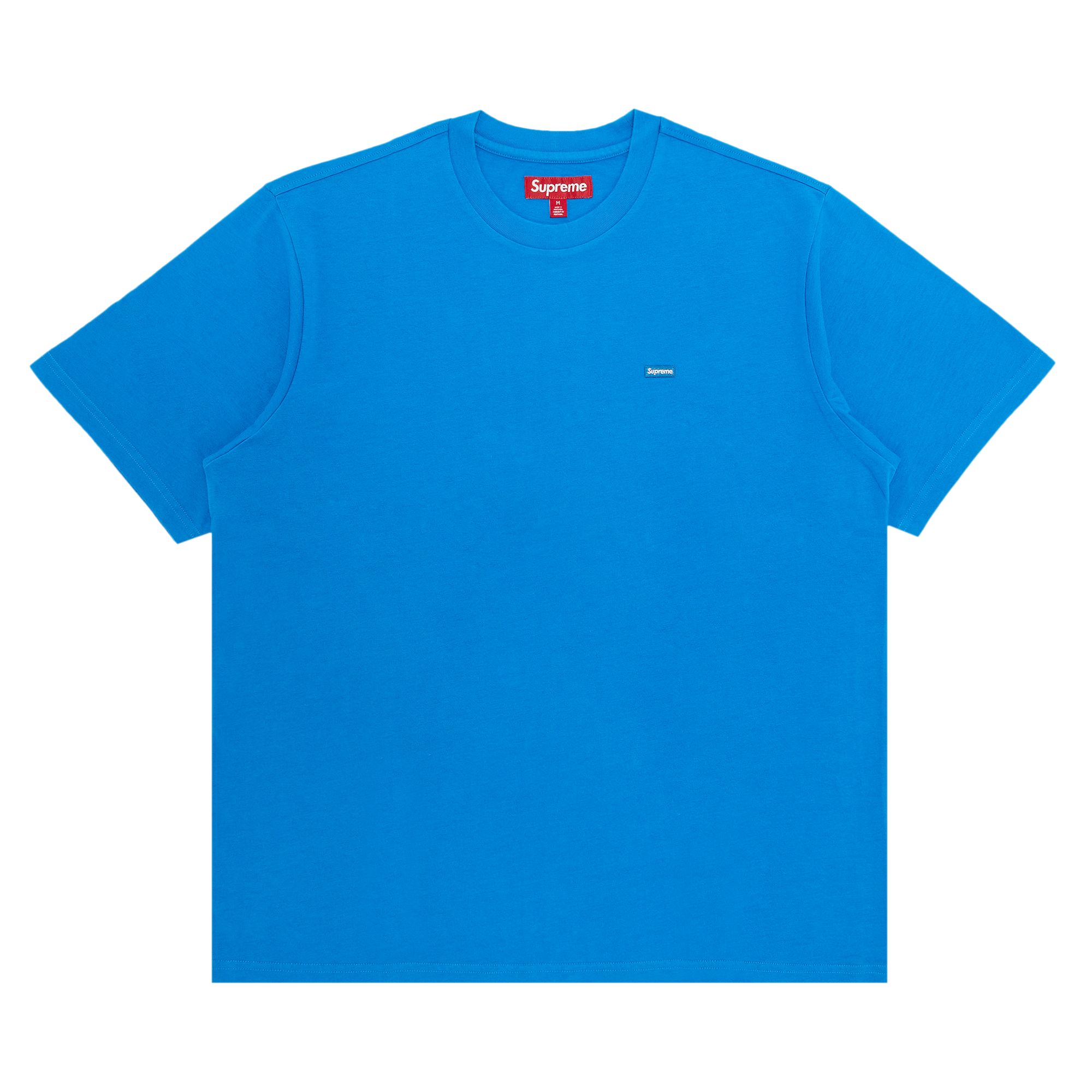 Supreme Small Box Tee 'Bright Blue' | Men's Size XL