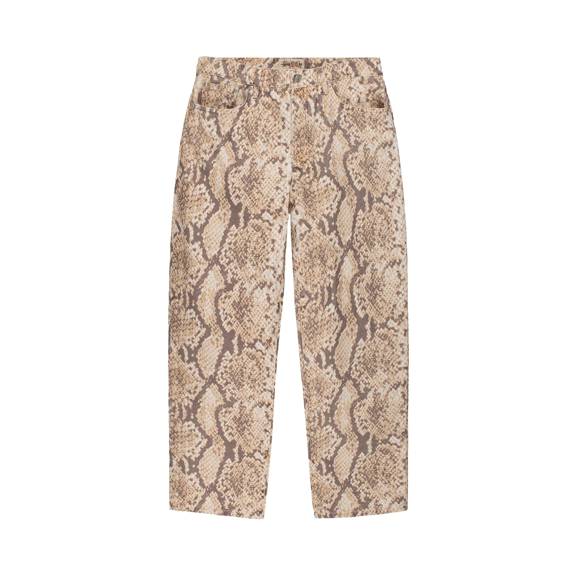 Stussy Big Ol' Jean 'Phyton' | Tan | Men's Size 33