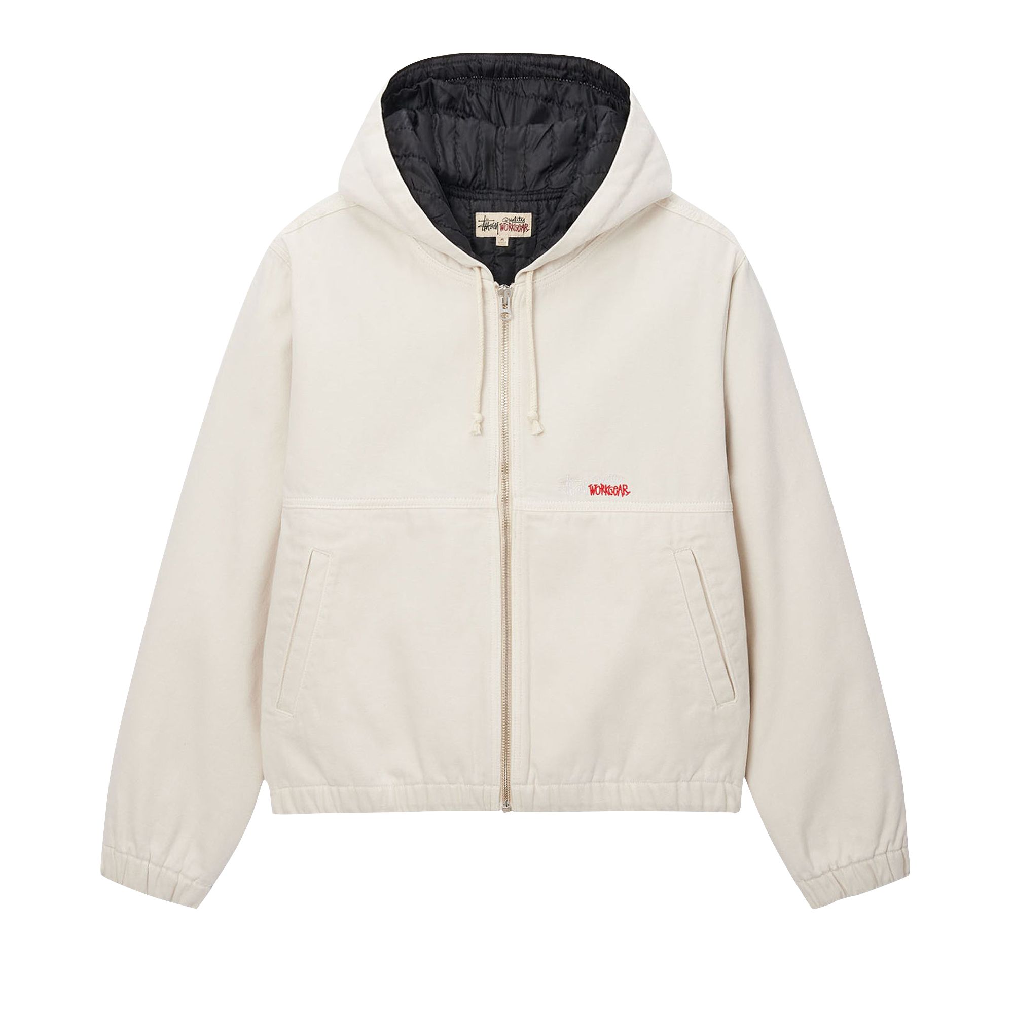 Stussy Work Jacket 'Bone' | Cream | Men's Size L