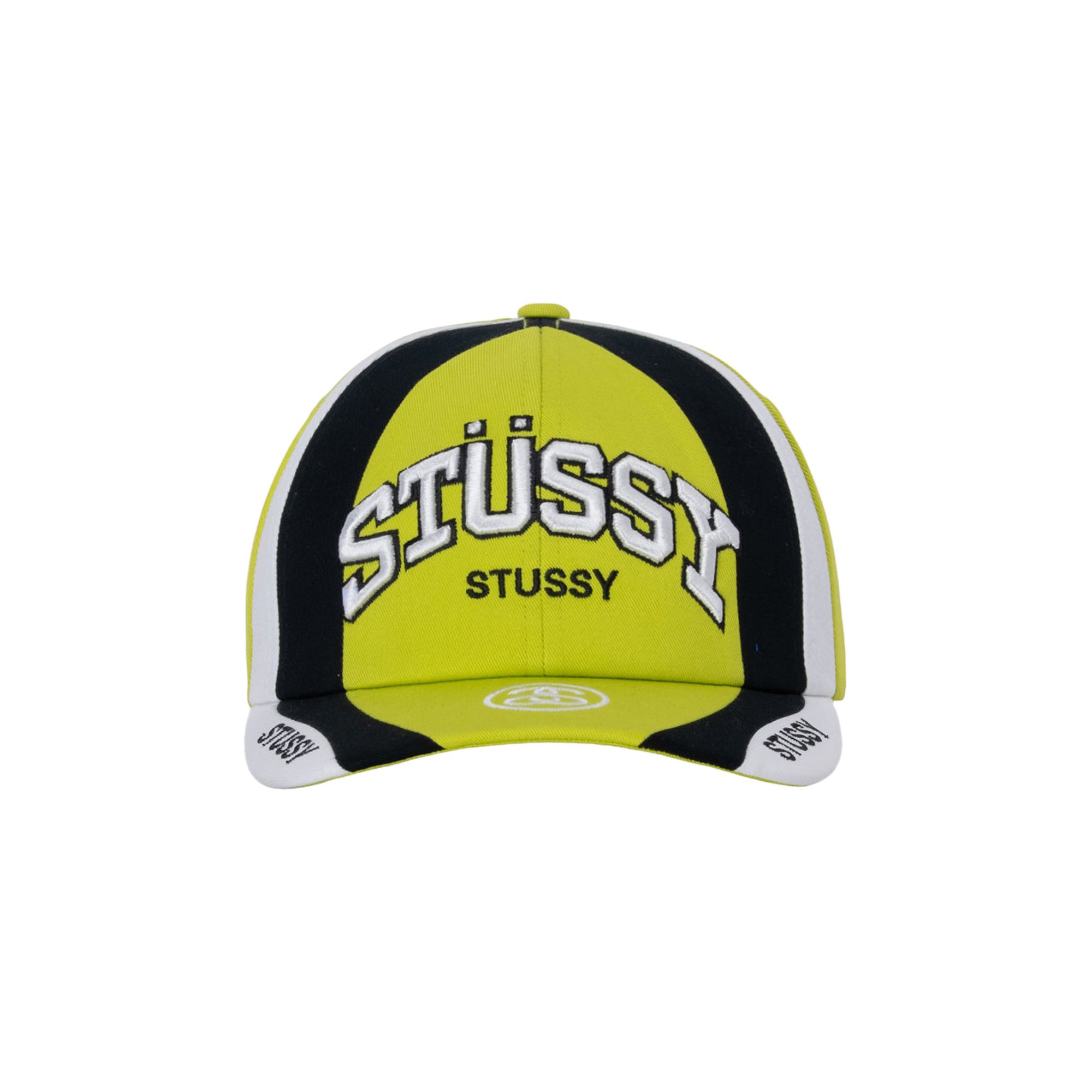 Pre-owned Stussy Low Pro Souvenir Strapback 'lime' | Multi-color | Men's Size Onesize
