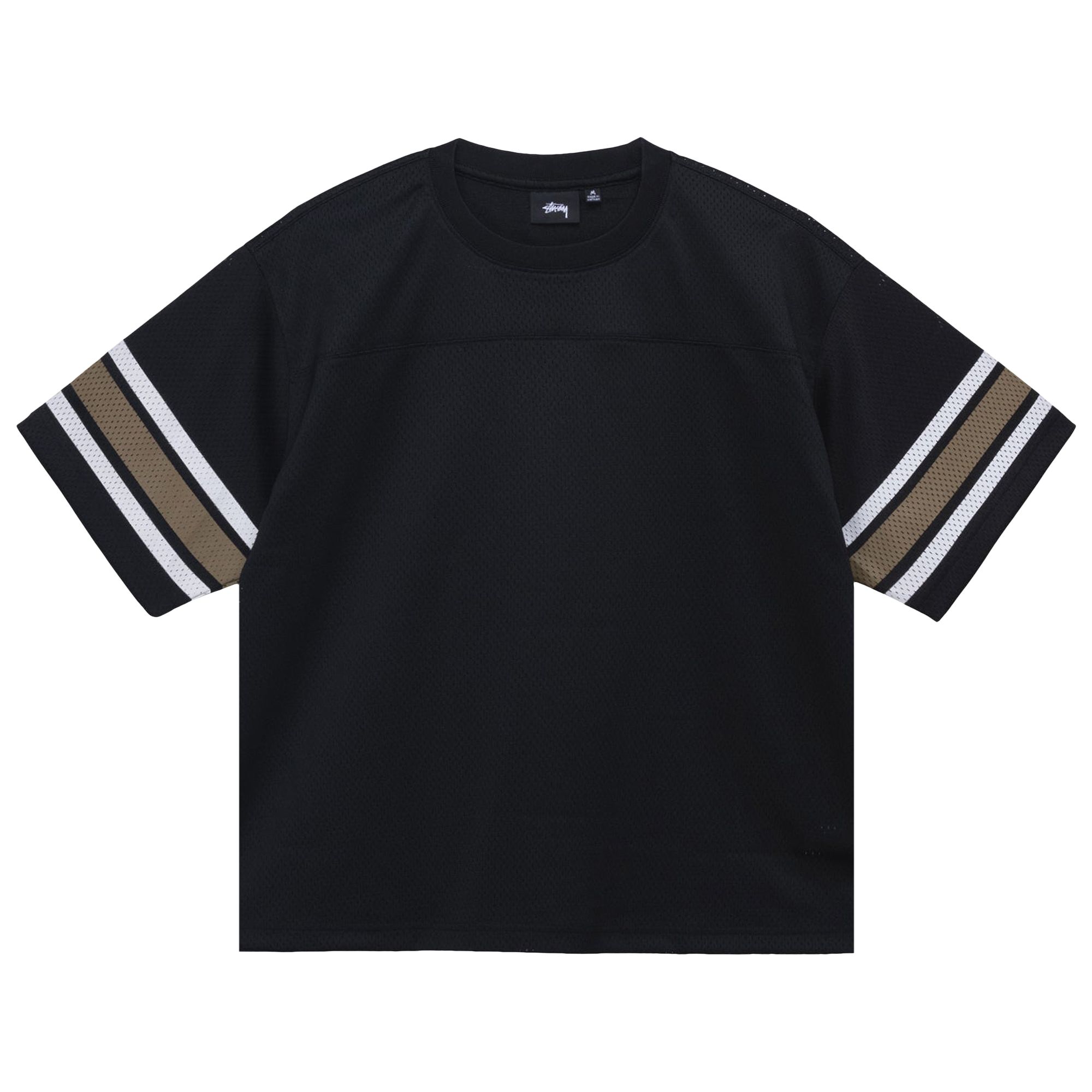 Stussy Surfman Mesh Football Jersey 'Black' | Men's Size 2XL