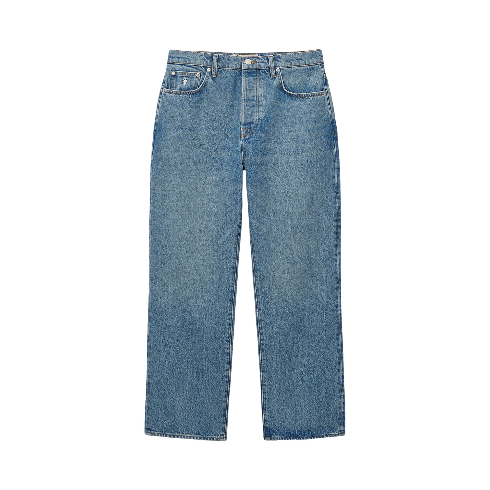 Pre-owned Stussy Classic Jean Denim 'espresso'