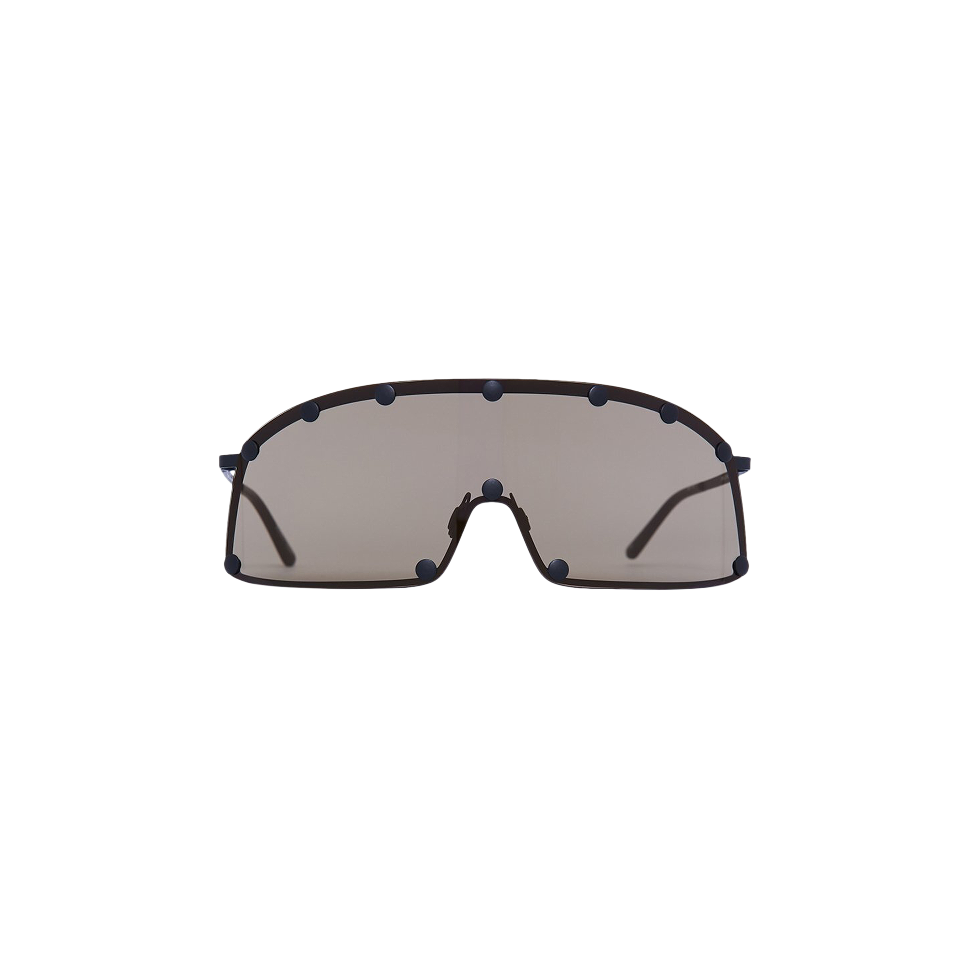 Pre-owned Rick Owens Sunglasses Shielding 'black'