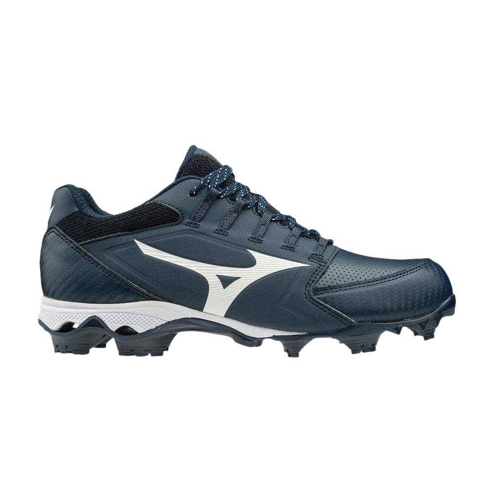Pre-owned Mizuno Wmns 9 Spike Advanced Finch Elite 4 'navy' | Blue | Women's Size 11.5
