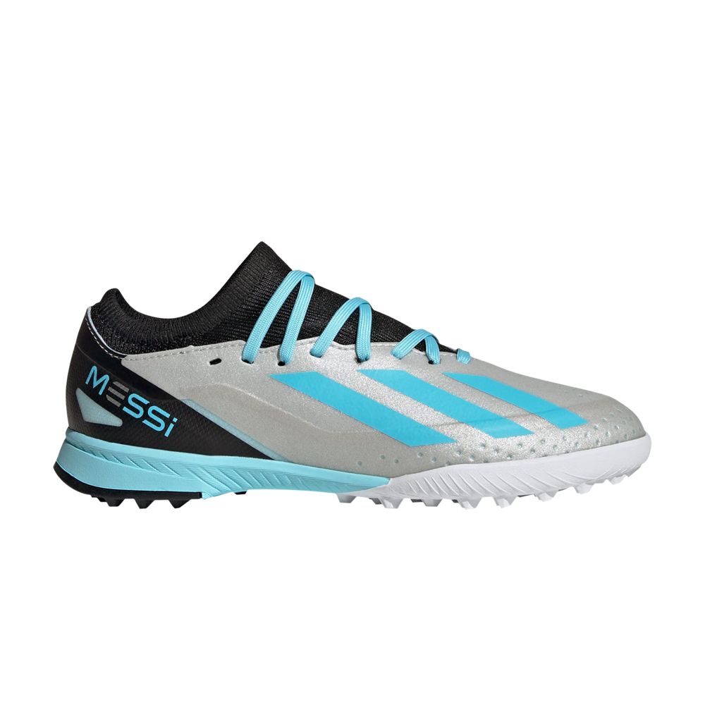 adidas X Crazyfast Messi.3 TF J 'Infinito Pack' | Silver | Kid's Size 4