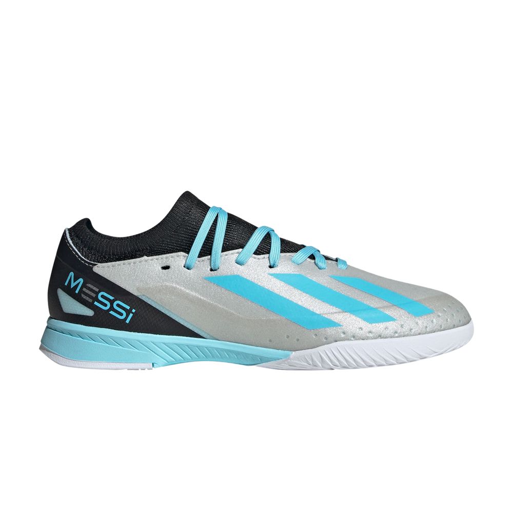 adidas X Crazyfast Messi.3 IN J 'Infinito Pack' | Silver | Kid's Size 6