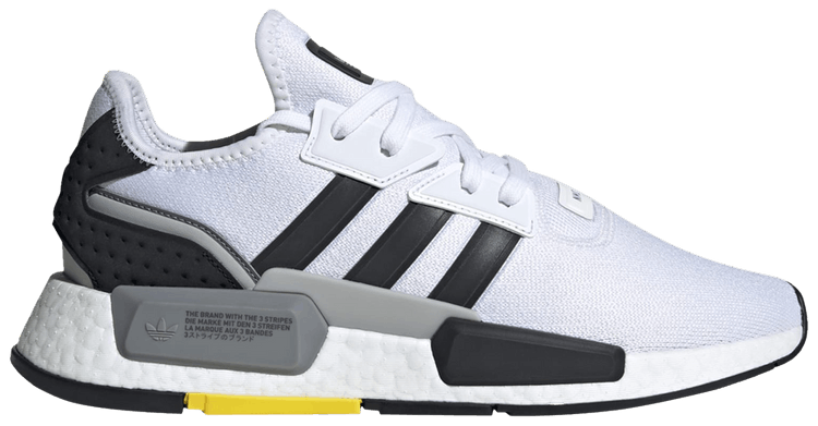 Size 10.0 NMD G1 White Black Yellow