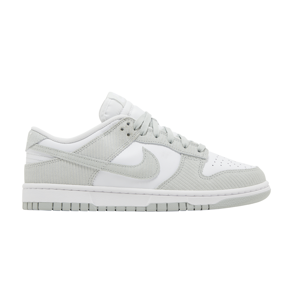 Pre-owned Nike Wmns Dunk Low 'light Silver Corduroy' In Grey