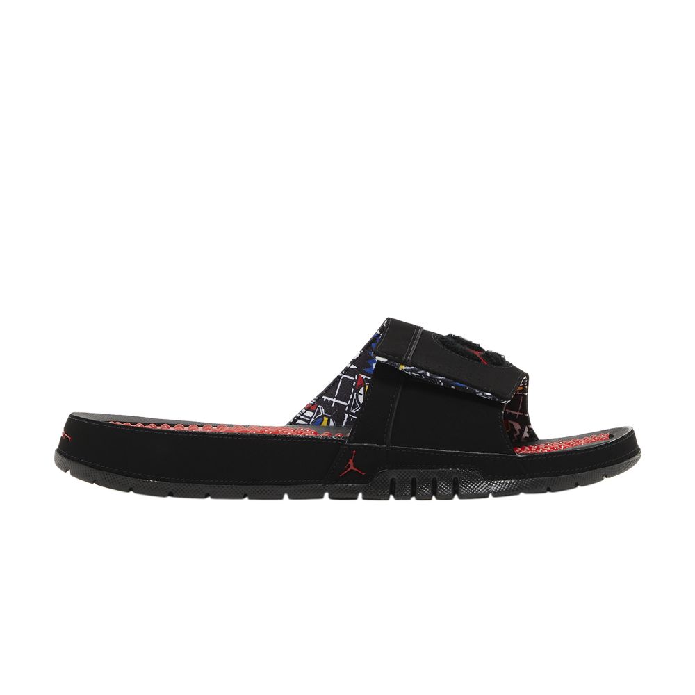 Jordan Hydro 8 Retro Slide 'Playoff' | Black | Men's Size 6