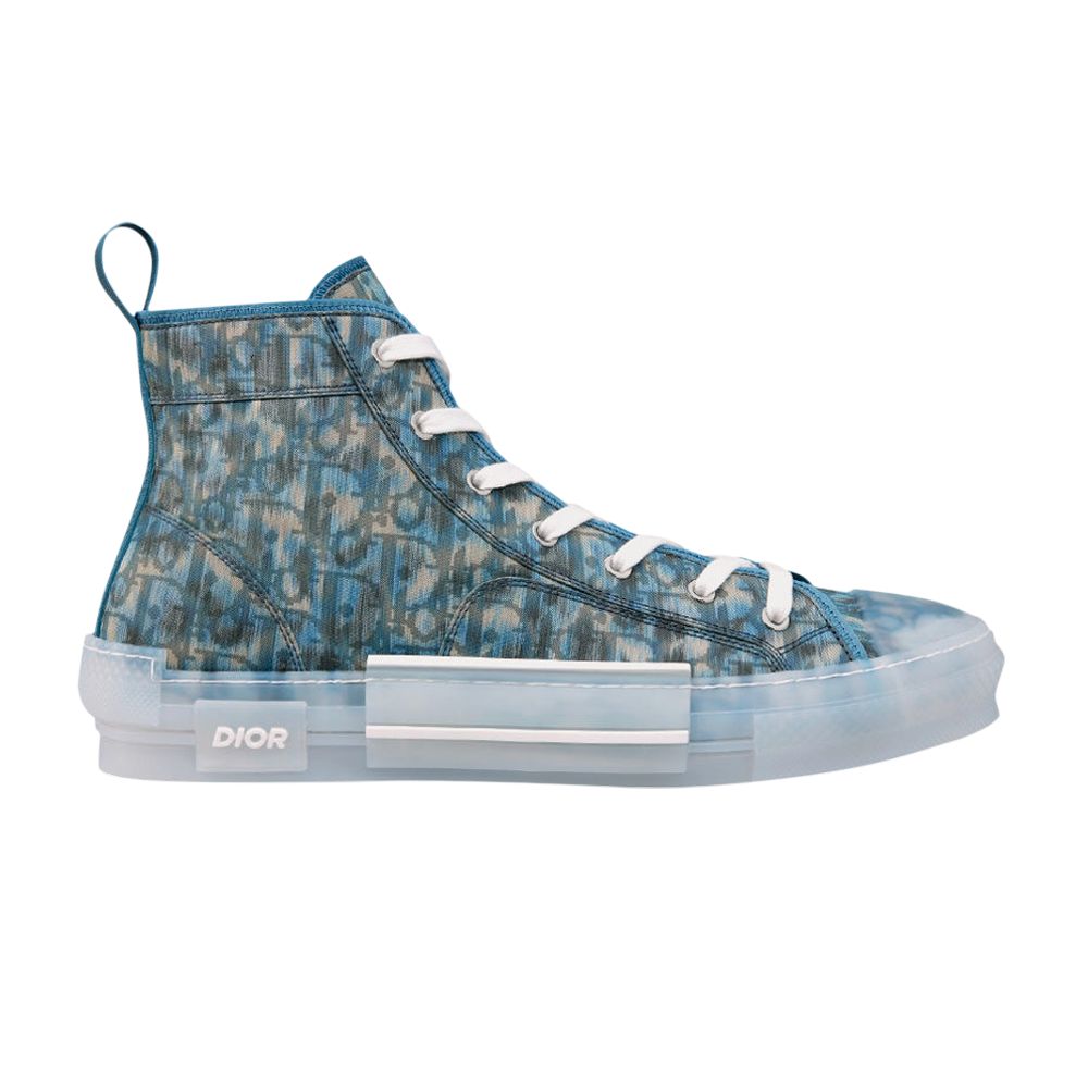 Dior Parley x Dior B23 High 'Dior Oblique - Blue Ocean Plastic' | Men's Size 5 - 3SH118ZPM-H561