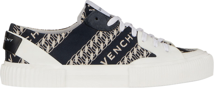 Givenchy Wmns Tennis Light Sneaker 'Chain Logo - Navy'