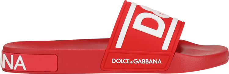 Dolce & Gabbana Slides 'Red'