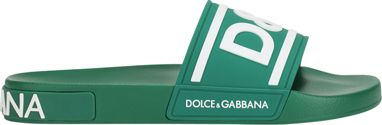 Dolce & Gabbana Slides 'Green'
