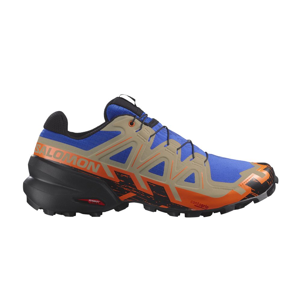 Pre-owned Salomon Speedcross 6 'lapis Blue Scarlet Ibis'