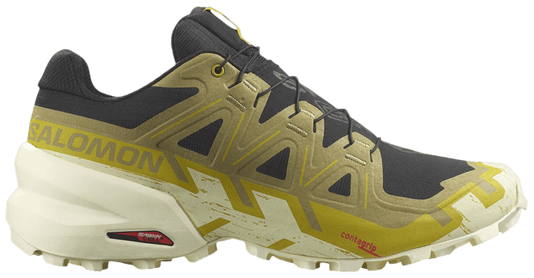 Salomon Speedcross 6 Black Transparent Yellow