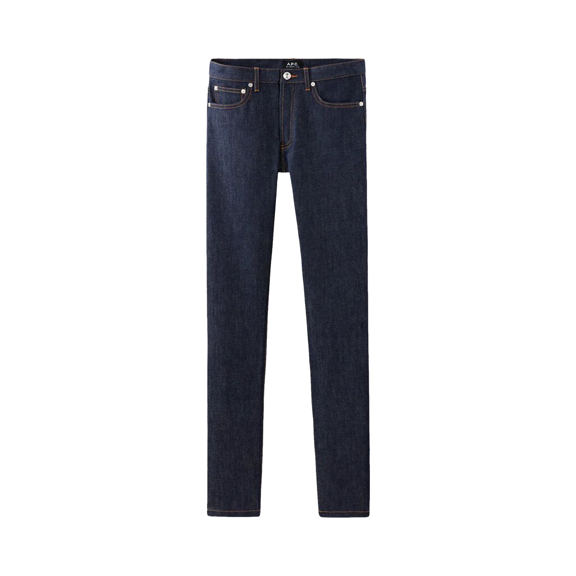 Pre-owned Apc A.p.c. Petit New Standard Jeans 'indigo' In Blue