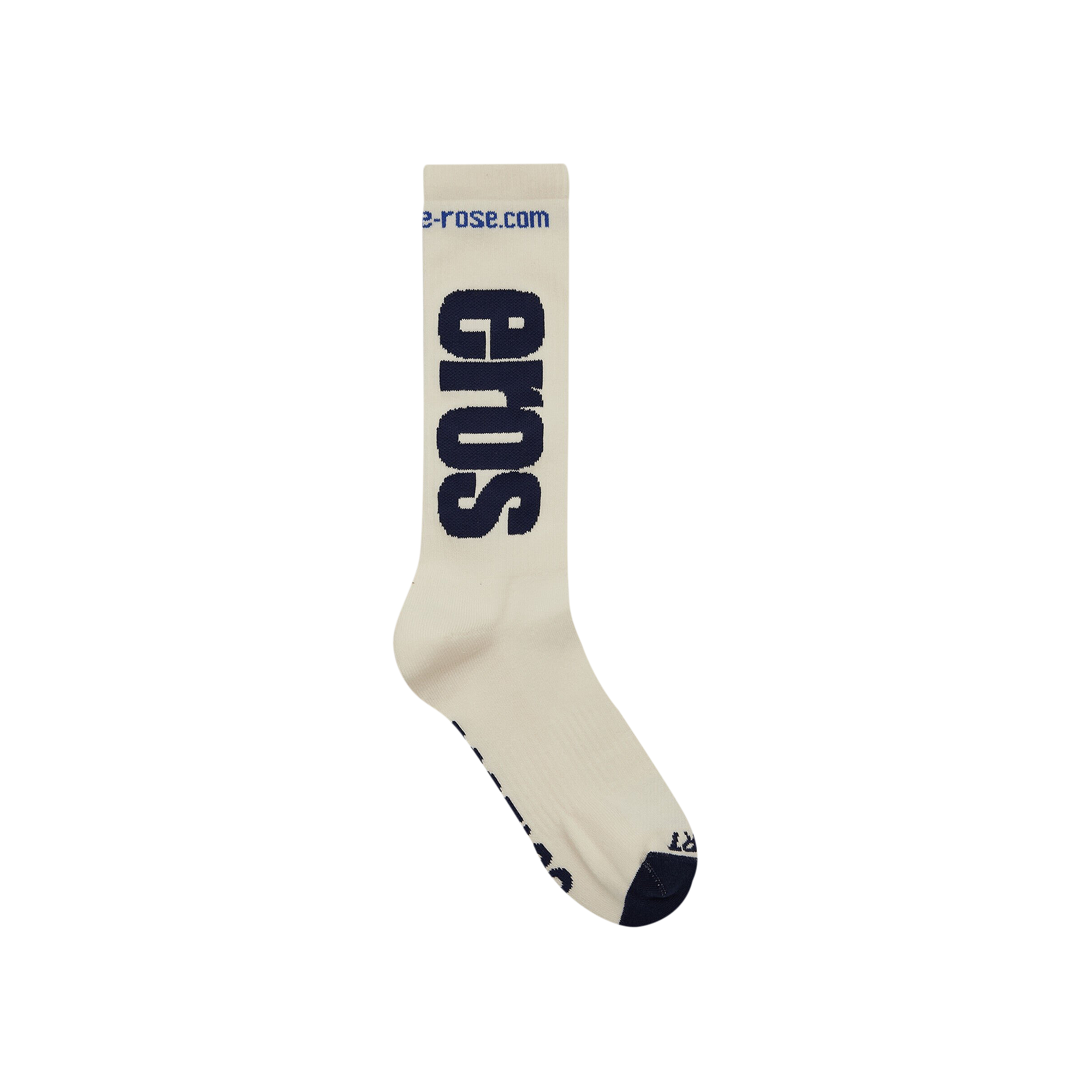Pre-owned Martine Rose Graphic Socks 'white'