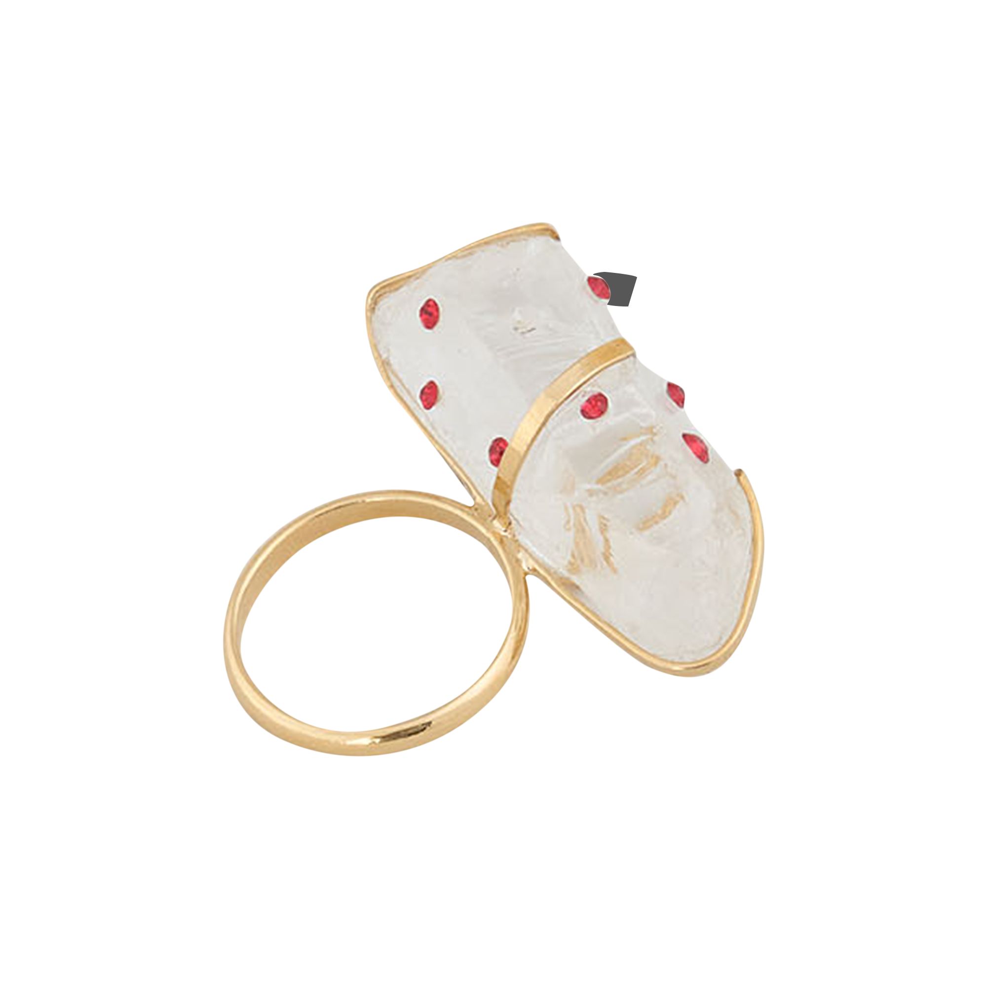 Pre-owned Marni Ring 'glass' | Multi-color | Women's Size S