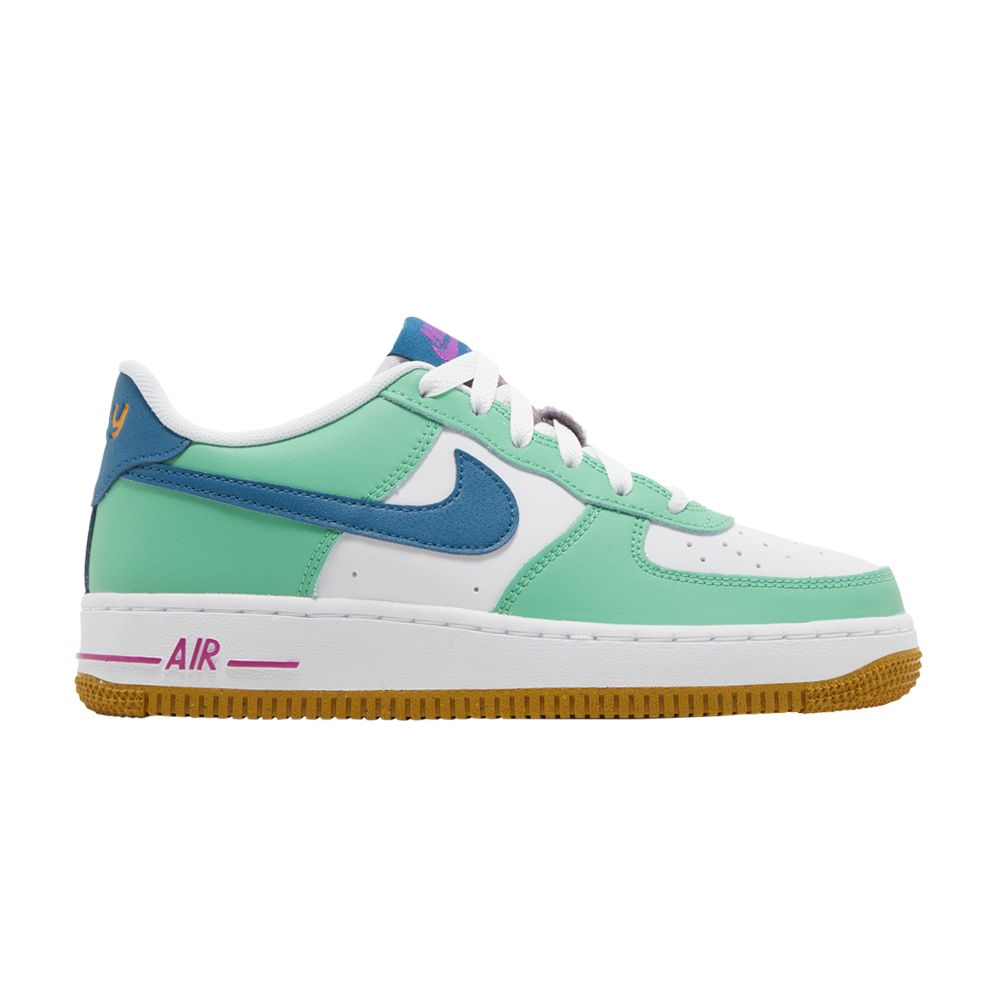 Pre-owned Nike Air Force 1 Lv8 Gs 'white Spring Green' | Kid's Size 4