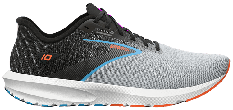 Brooks Launch 10 Black Grey Orange