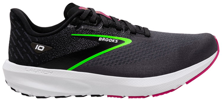 Brooks Wmns Launch 10 Black Green