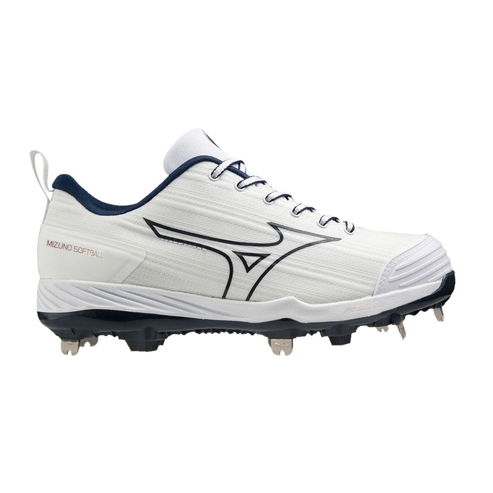 Mizuno Wmns Sweep 6 Low 'White Navy' | Women's Size 12 - 320662-0051