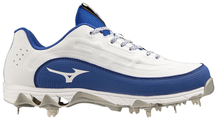 Mizuno Wmns 9 Spike 8 Low White Royal