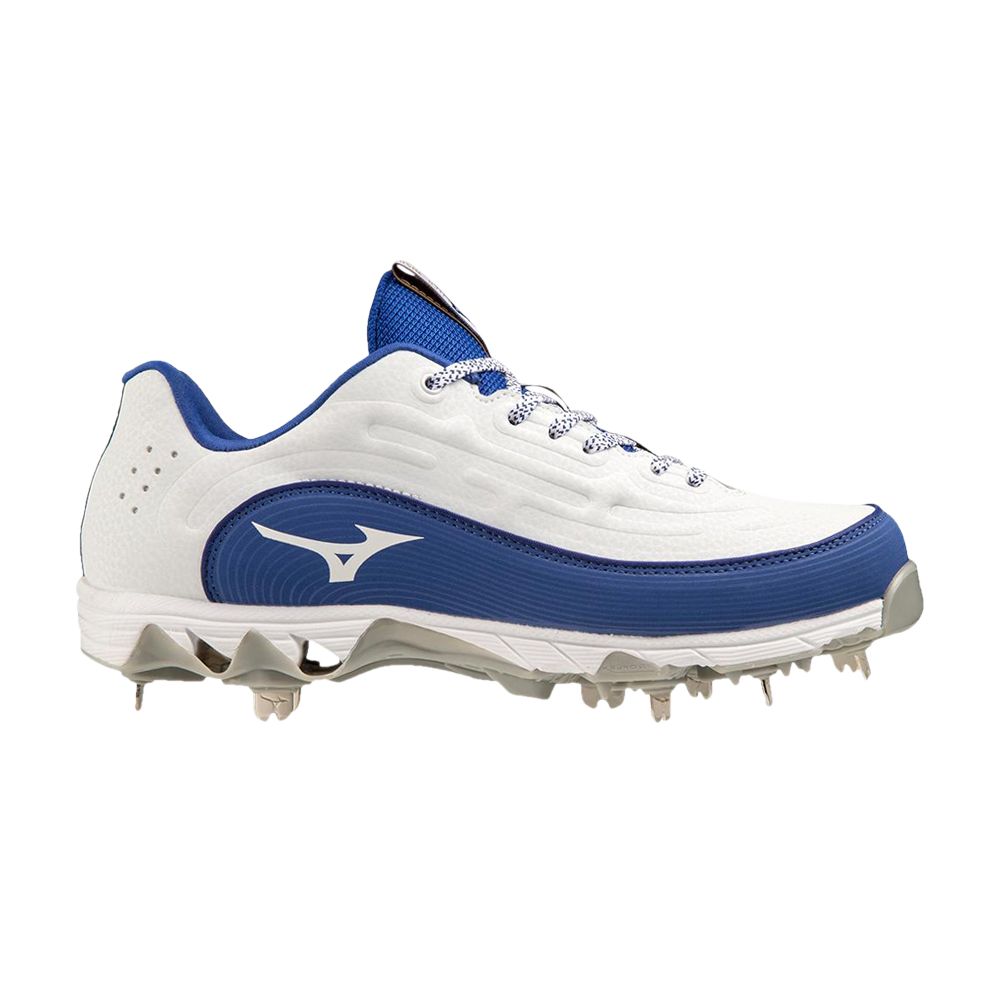 Pre-owned Mizuno Wmns 9-spike 8 Low 'white Royal' | Women's Size 10.5
