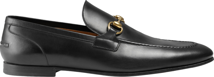 Gucci Jordaan Leather Loafer 'Black'