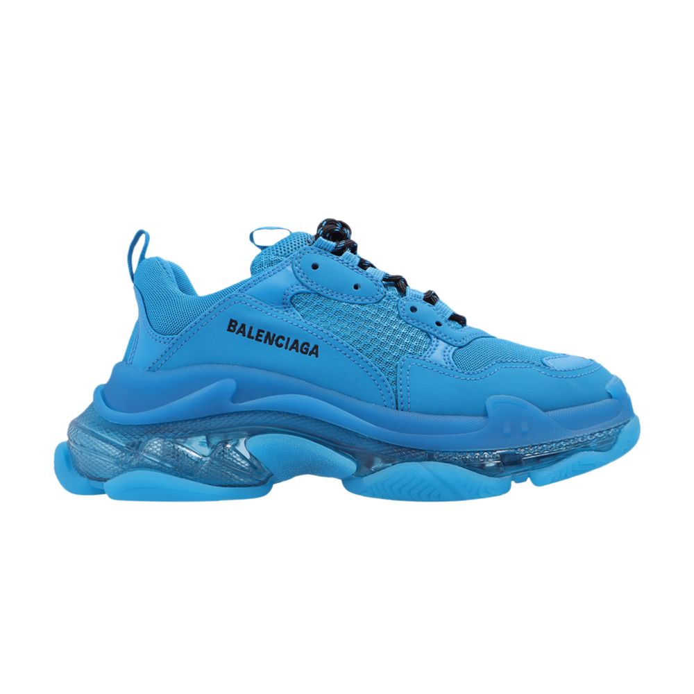 Balenciaga Wmns Triple S Sneaker 'Clear Sole - Blue' | Women's Size 35