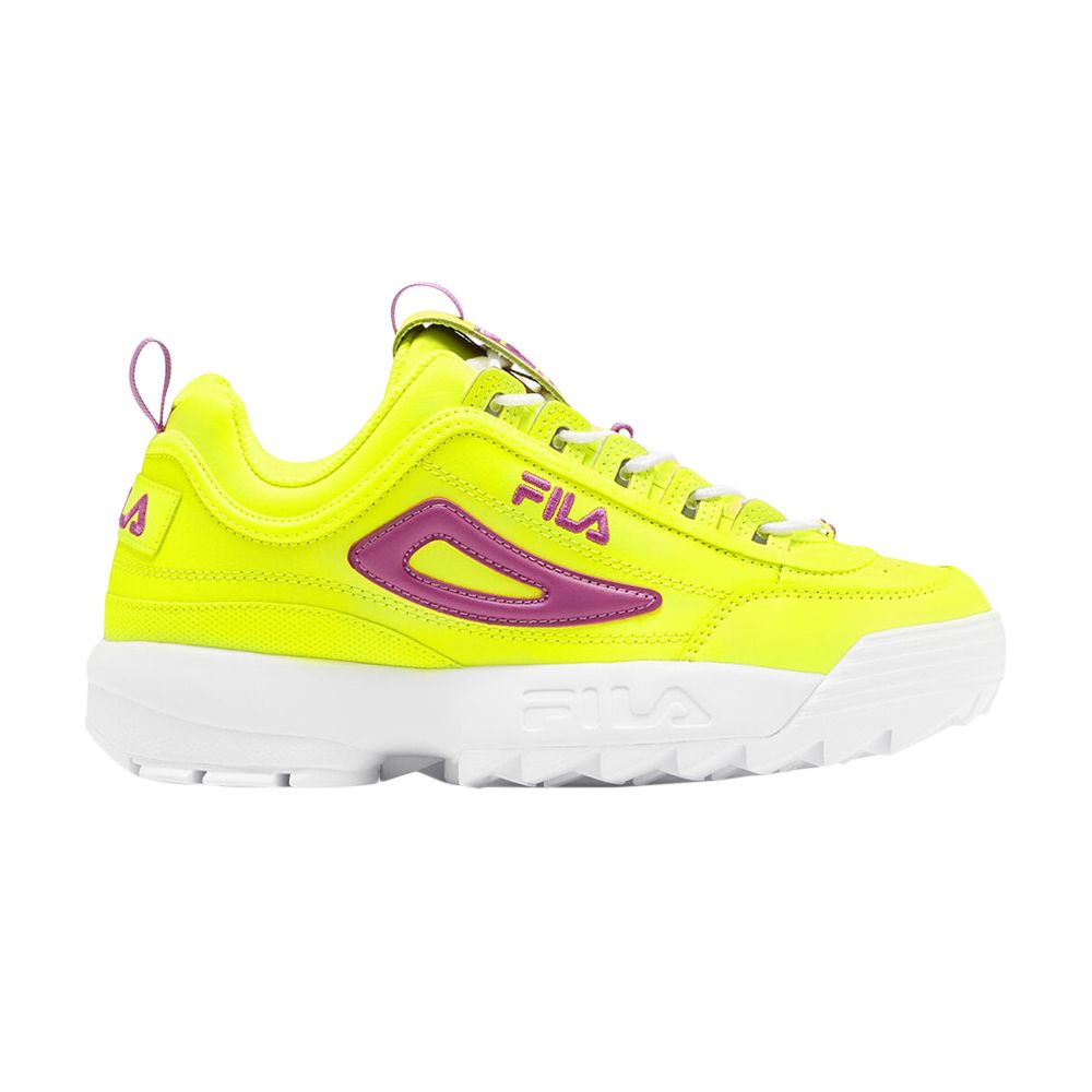 Fila Wmns Disruptor 2 Premium 'Yellow Orchid Flower' | Women's Size 7 - 5XM01763-726