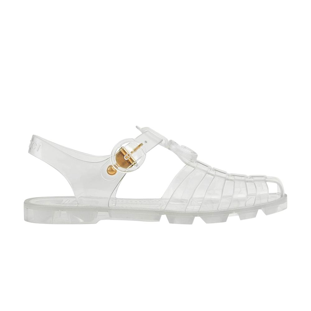 Gucci Wmns GG Fisherman Sandal 'Clear' - 676970-JFM00-8300