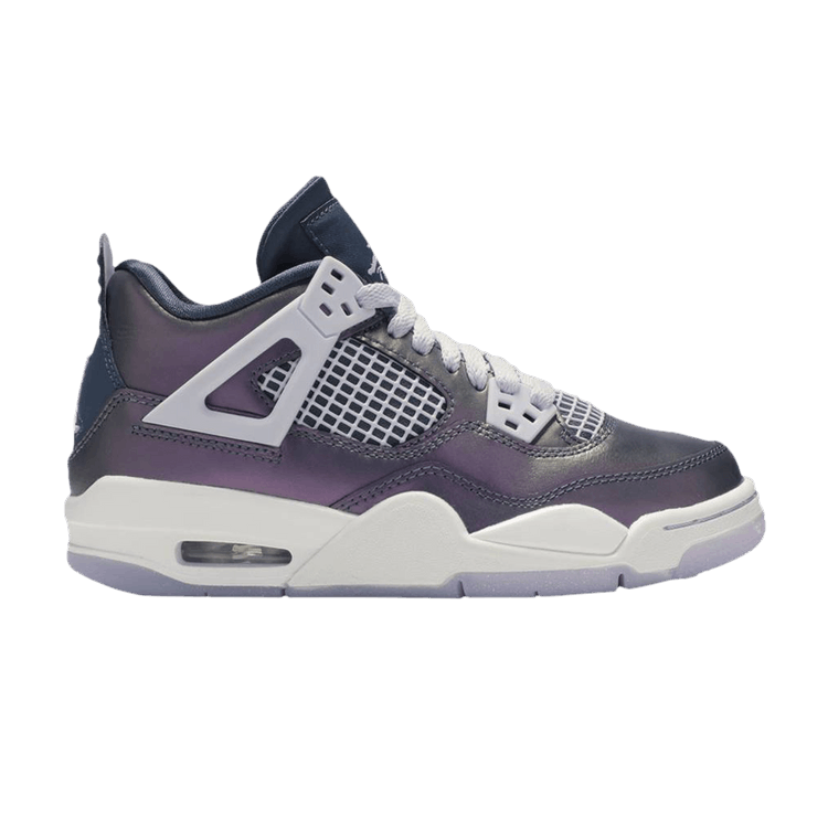 Size 3.5 Air Jordan 4 Retro SE GS Monsoon Blue