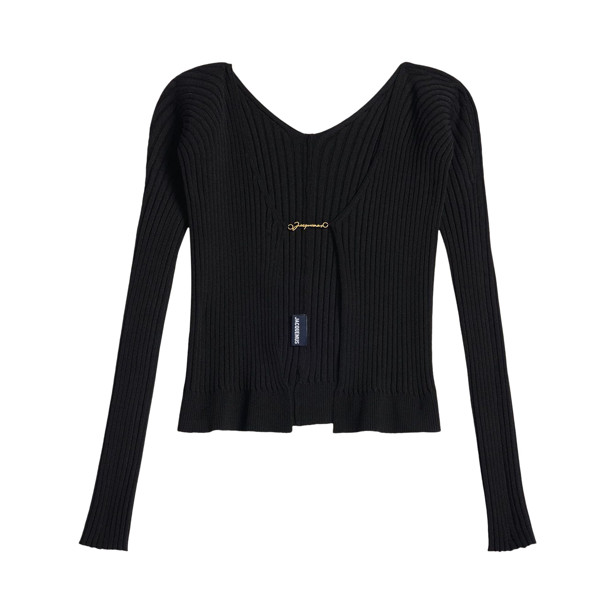 Jacquemus La Maille Pralu Longue 'Black' | Women's Size 38