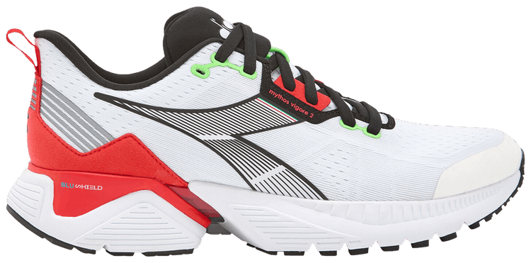 Diadora Mythos Blushield Vigore 2 White Fiery Red