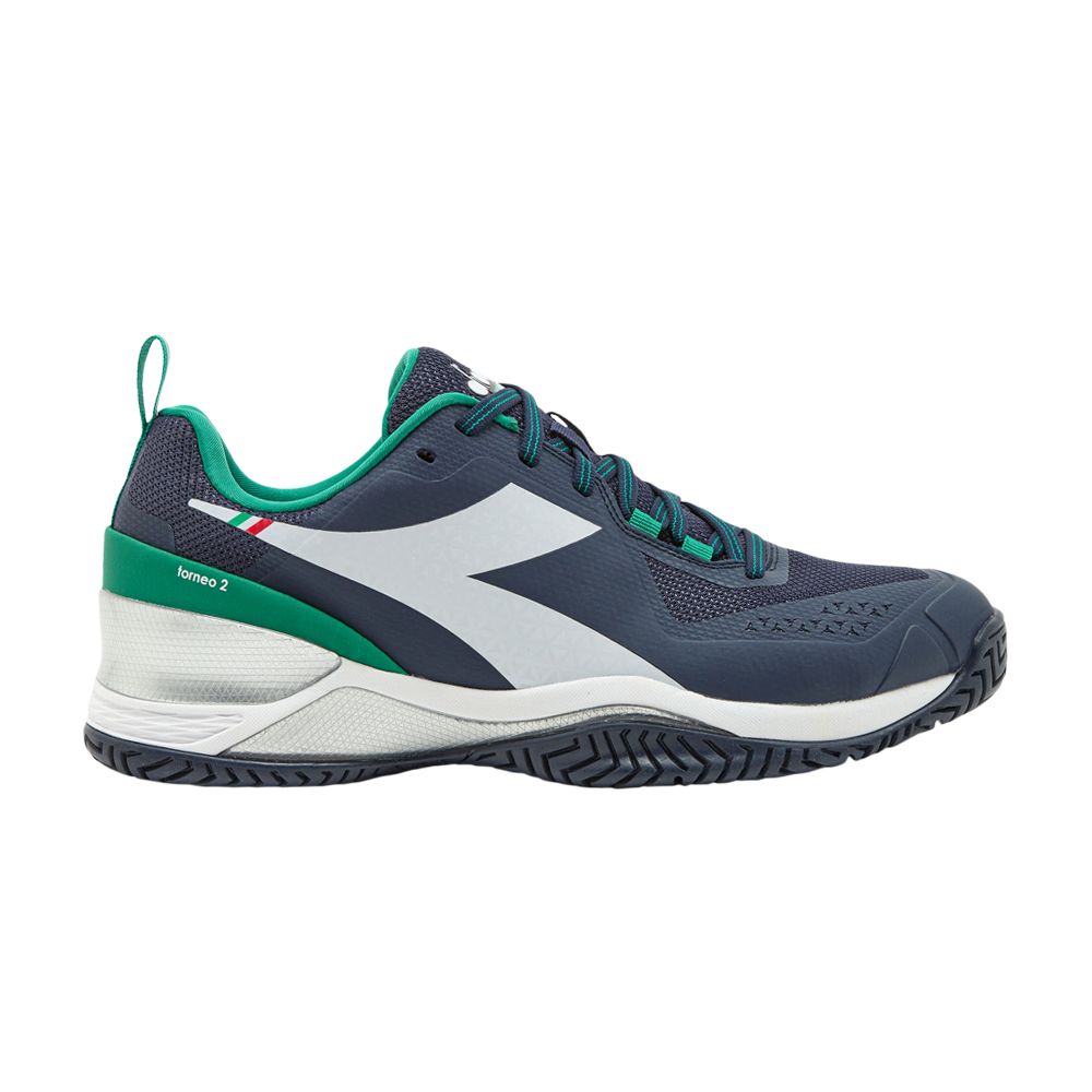 Diadora Blushield Torneo 2 AG 'Blue Corsair Green' | Men's Size 9 - 101-179502-C1512