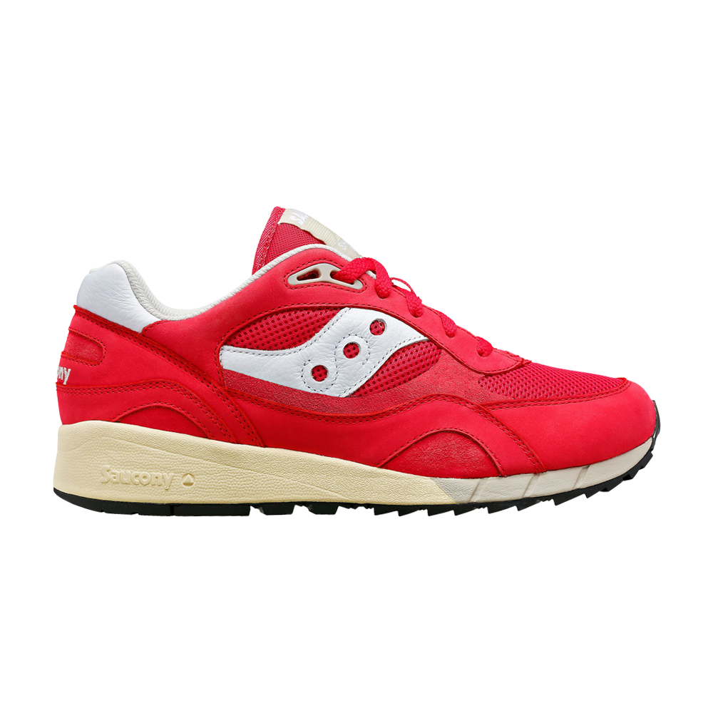 Pre-owned Saucony Shadow 6000 Premium 'red White'