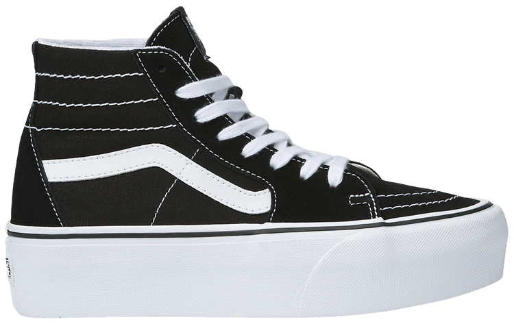 Vans Sk8 Hi Tapered Stackform Black True White