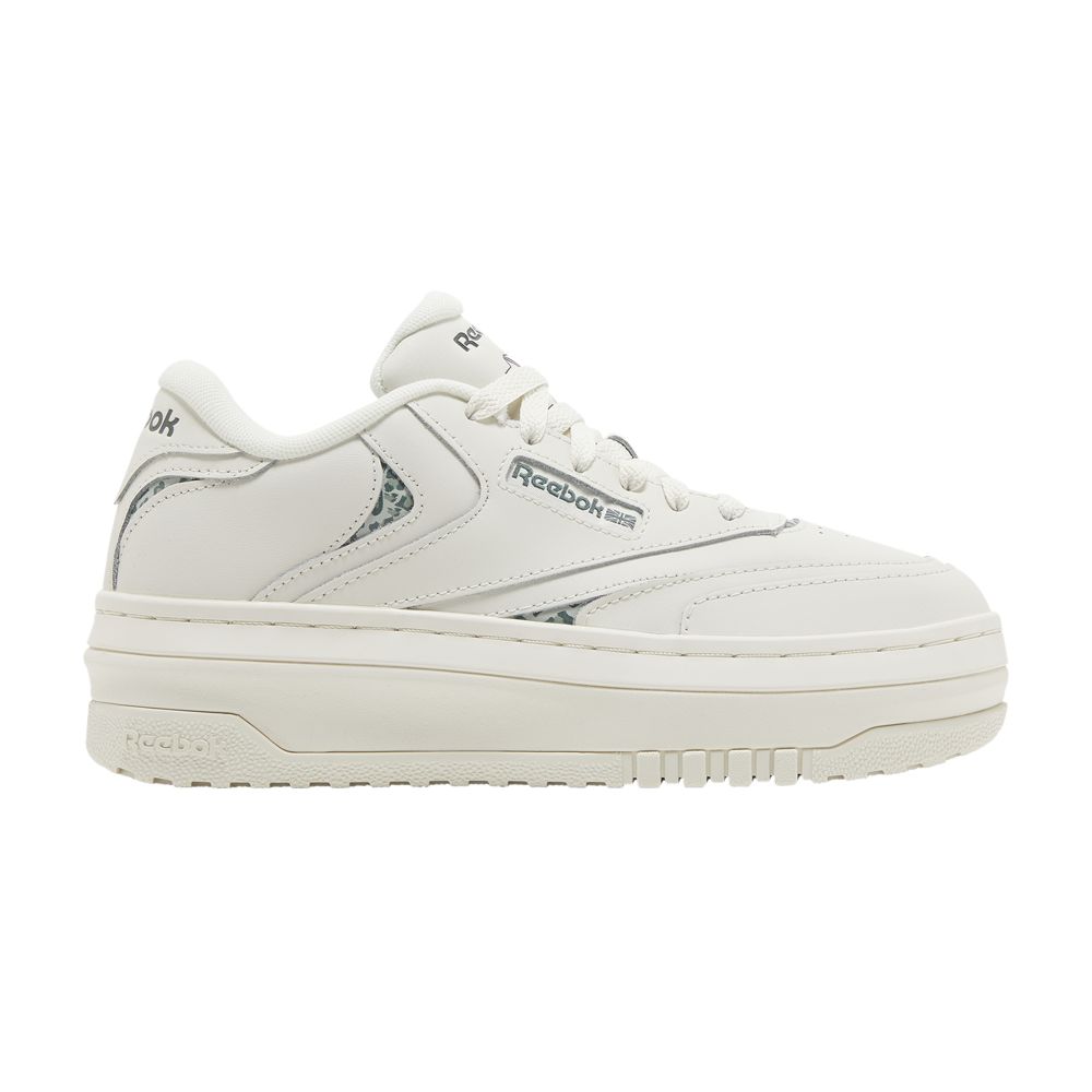 Pre-owned Reebok Wmns Club C Extra 'snow Leopard' In White