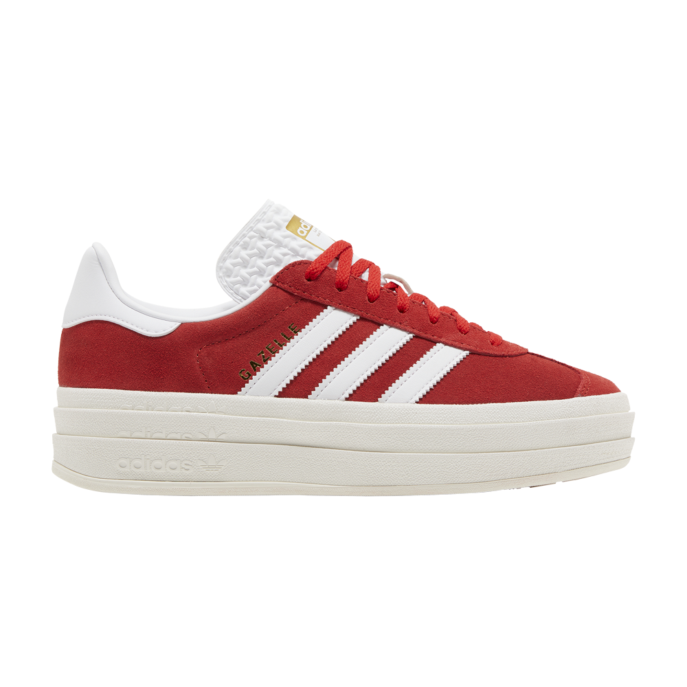 Pre-owned Adidas Originals Wmns Gazelle Bold 'red'